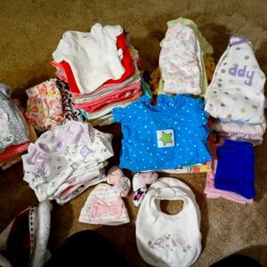 0 to 3 months baby girl clothes